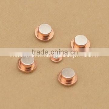 high quality electric composite Trimetal Contact Rivets for button switches