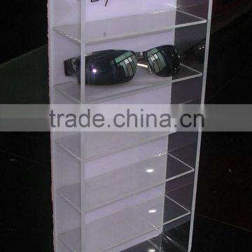 2015 new design Acrylic Clear Counter Top Eyewear Display