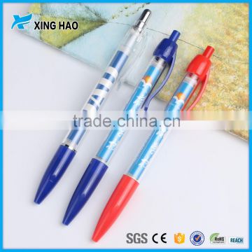 2016 logo printed professional retractable cheap promotional banner ballpoint pen