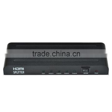 HDMI Splitter 1 in 4 out Full HD / 3D 1080P HDMI Splitter 1*4 - Black