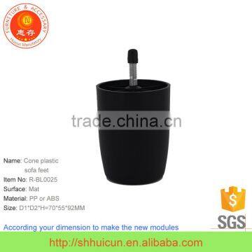 Cone Plastic New Type Table Leg Fittings