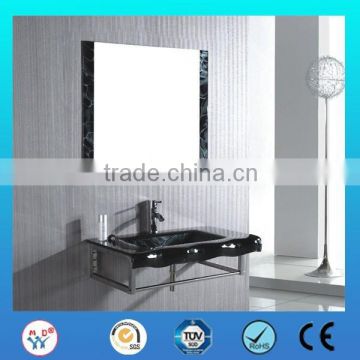 popular factory wholesale hotel style wall mounted glass basin