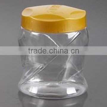 950mL PET transparent large plastic tea coffee sugar storage jars