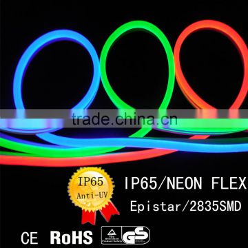 100V~230V SMD2835/5050 LED neon flex rope light/IP65 neon lamp indoor and outdoor use wholesale decoration light