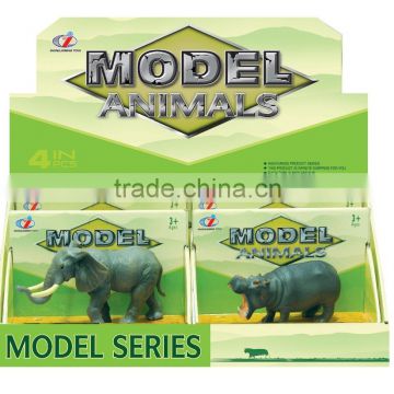 toy wild animal,4 models