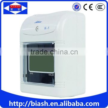 card punch time recorder attendance machine