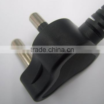 South Africa standard 6A 250V SABS straight type plug
