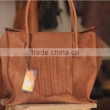 Cow leather handbag SCH-001