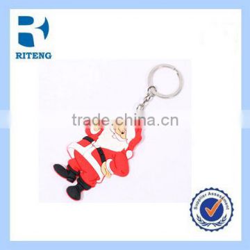 promotional key chain ring Santa Claus with good quality and good price