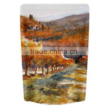 Oil Painting Stand Up Pouc Food Packaging Bag                        
                                                Quality Choice