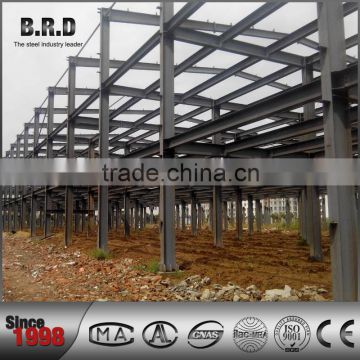 Zinc coating light steel structure workshop