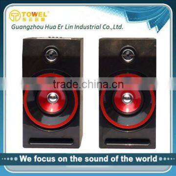 good price USB SD FM bluetooth radio speaker,2.0 active speaker subwoofer speaker