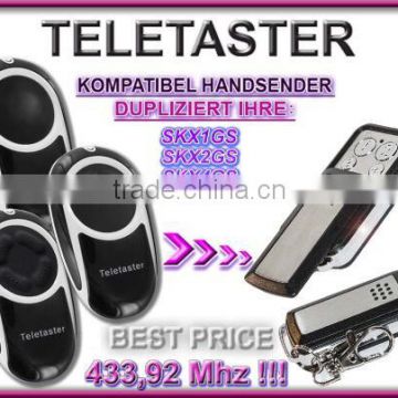 Teletaster transmitter SKX1GS, SKX2GS, SKX3GS, SKX4GS 433,92MHZ