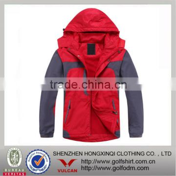 2013 hood windbreaker with red and black color