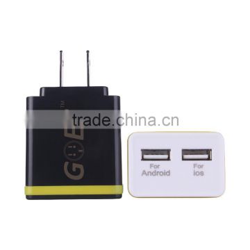 USB phone charger / 2 USB phone charger / JL-TC-USB-026-UL