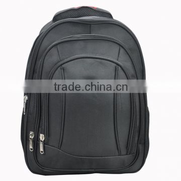 Durable Polyester Fabric Laptop Backpack Black 8031A140011