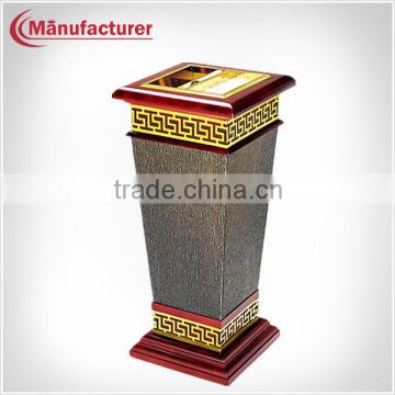 Comercial Luxury Ground Ash Dustbin/Ashtray Trash Can