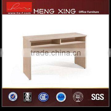 Super quality new design melamine/laminate reception table/desk