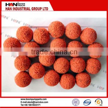 High Quality Hot Sale Cleaning sponge balls Dn125 150 For Concrete Pump Pipes