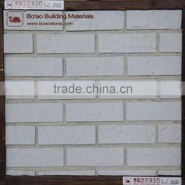High quality white stone bricks for outdoor stone veneer
