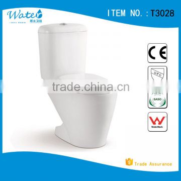 T3028 The two piece design ceramic toilet made in china