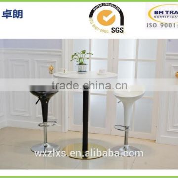 Standing adjustable cafe table with ergonomic by hydraulic