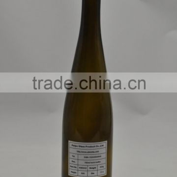 High Quality 750ML Hock wine glass bottle