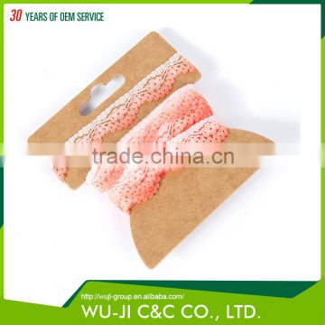 China wholesale custom 100% nylon narrow lace trim