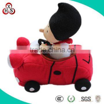New Design Wholesale Custom Stuffed Plush Child Car Toy