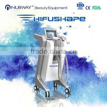 High Frequency Facial Device 2015 HIgh Intensity Focus Ultrasound Forehead Wrinkle Removal Nubway Hifu Body Slimming Machine Portable
