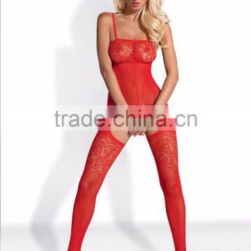 Sexy lingerie - Bodystocking F204 - red