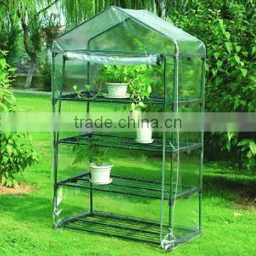 68 x 49 x 178cm Green House with triangle roof
