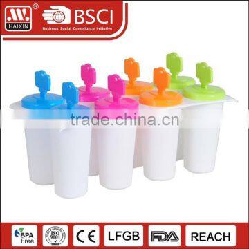 Ice pop plastic molds