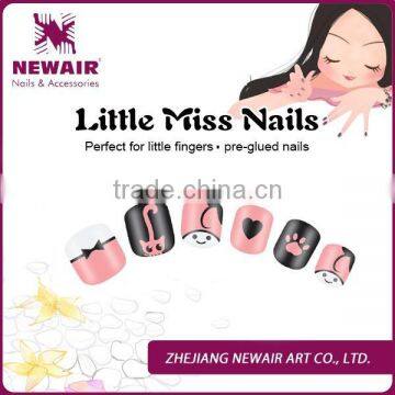 Newair pre glued kids artificial nails