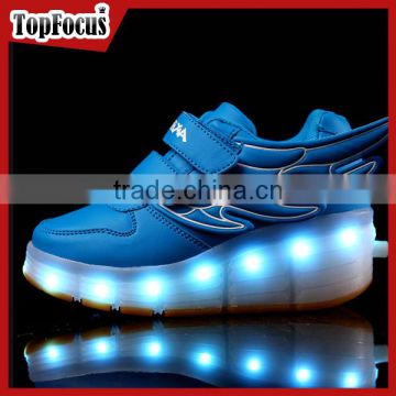 2016 Sneakers shoes Kids Flashing Lights shoes led light up shoes