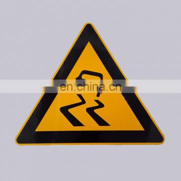 Wholesale Cheap Road Safty Board Type Custom Triangle Aluminum Traffic Warning Sign