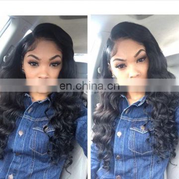Brazilian body wave closure remy lace front closure with baby hair
