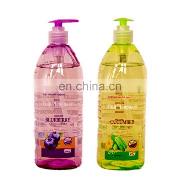 Fruit language dish liquid for OEM from factory