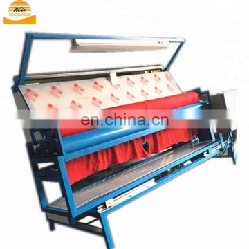 Cloth rolling machine for fabric and cloth inspecting measuring machine