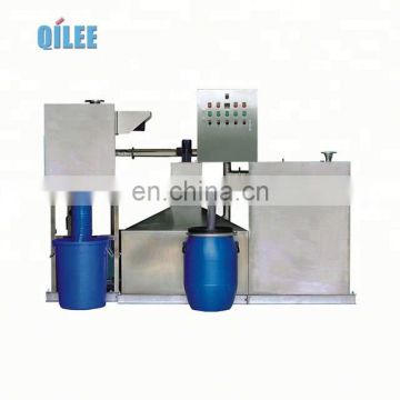 Stainless steel waste oil separator water treatment plant