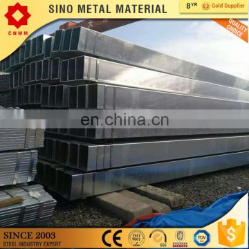 galvanized hollow section gi steel pipe square tube slotted for drinking water