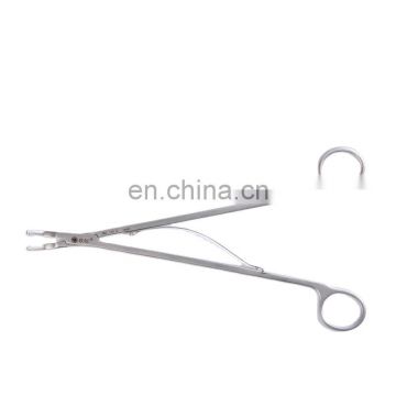 Open-style laparoscopic clip applicator