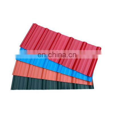 Superior plastic material ASA PVC roof tile tejas de upvc roof sheet for Peru