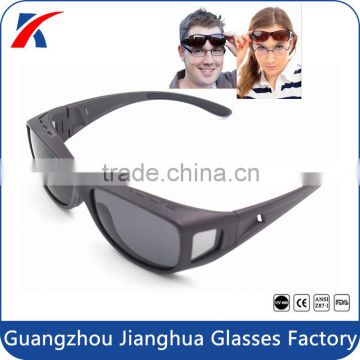 Factory New Design Fashion Style Myopia Sun Glasses UV400 HD Fitover Sunglasses