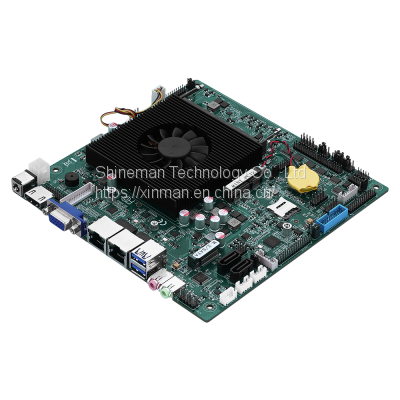 Intel Pentium N6415 Embedded ITX PC Industrial Computer Motherboard 2 Gigabit LAN 2 RJ45 6 COM RS232/485