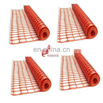 temporary fencing PE road safety fence for orange crowd control barrier fence