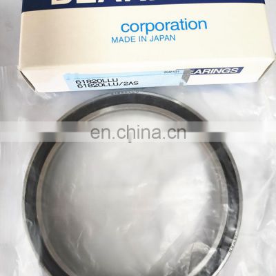 Original Brand Sealed Ball Bearing 61820LLU size 100x125x13mm Deep Groove Ball Bearing 61820 Bearing in stock