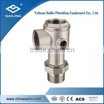 5 way brass forged nickel check valve