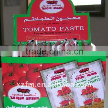 22-24% tomato paste in standing pouch