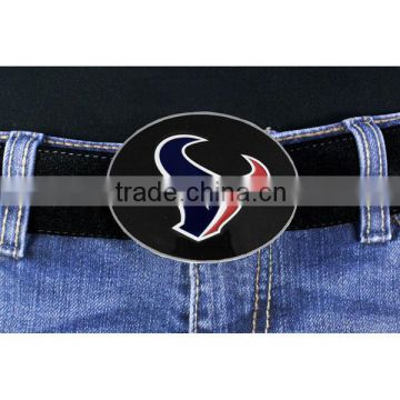 Lead & Nickel Free Houston "Texans" Logo Silver Tone Belt Buckle                        
                                                Quality Choice
